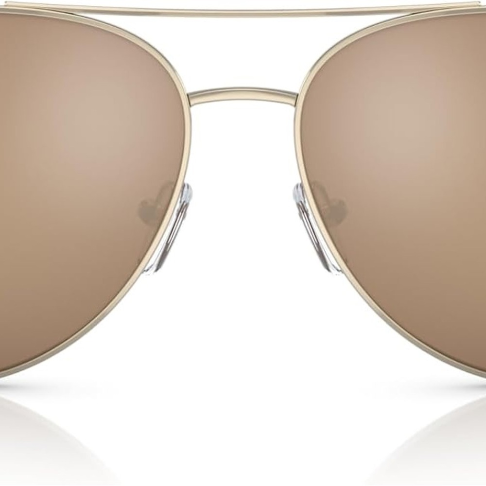 MICHAEL KORS Chianti Gold Mirror Pilot Ladies Sunglasses